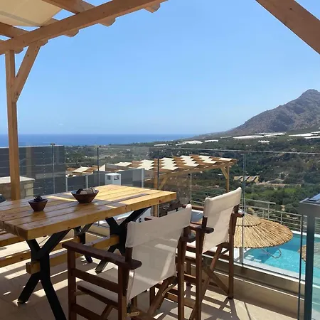 Вилла Mediterranean View Макригиалос
